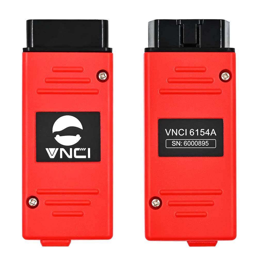 VNCI6154A: Portable OBD2 Diagnostic Tool with CANFD & DOIP Protocol Support and Online Upgrade Capability