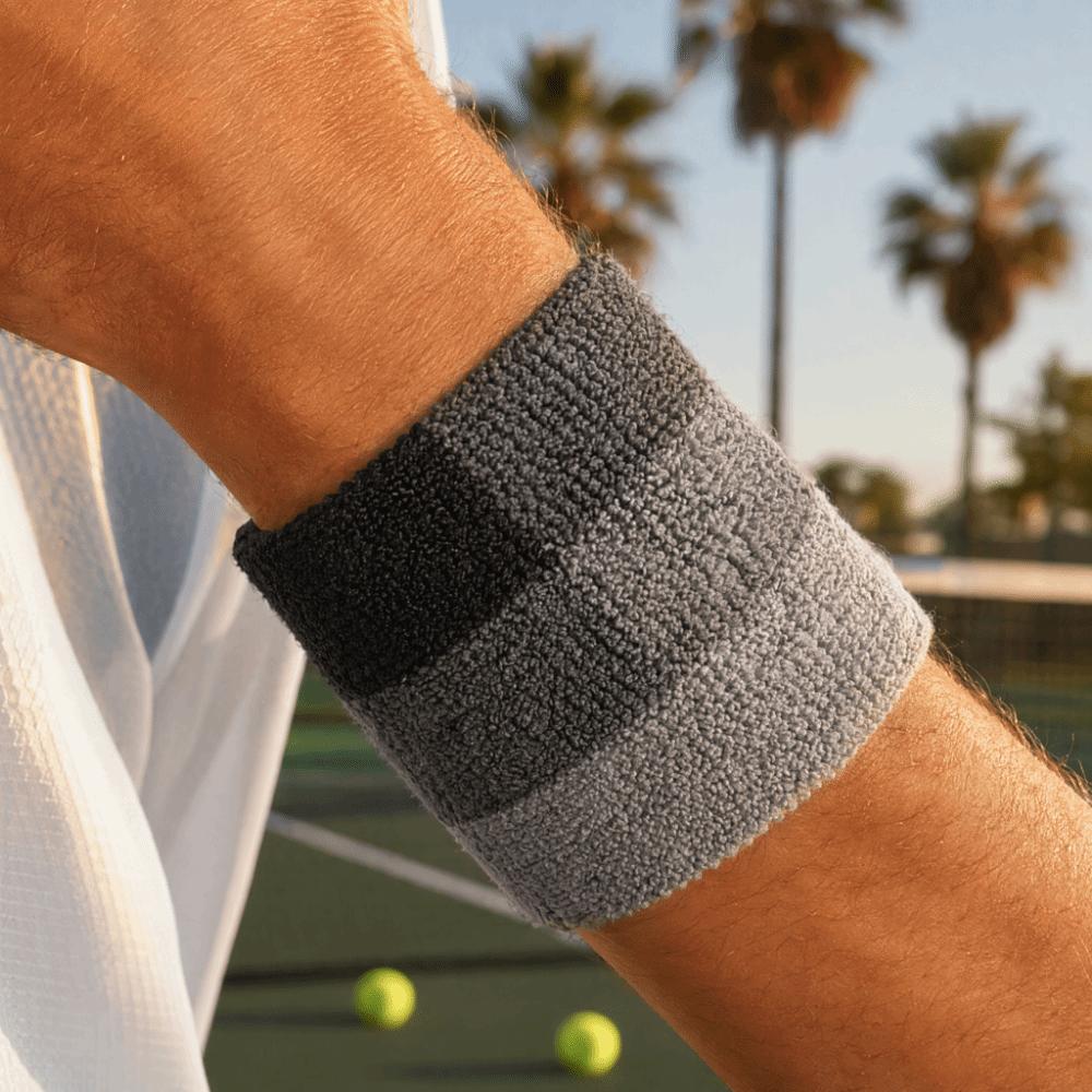 4PCS High Elastic Sweat Wristbands Breathable Wrist Sweat Bands Sports Wristbands Basketball