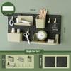 Hole Board Dormitory Wall Shelf Free Punching Adhesive Study Wall Mount Students Study Wall Mounted Storage Rack Home Decoration