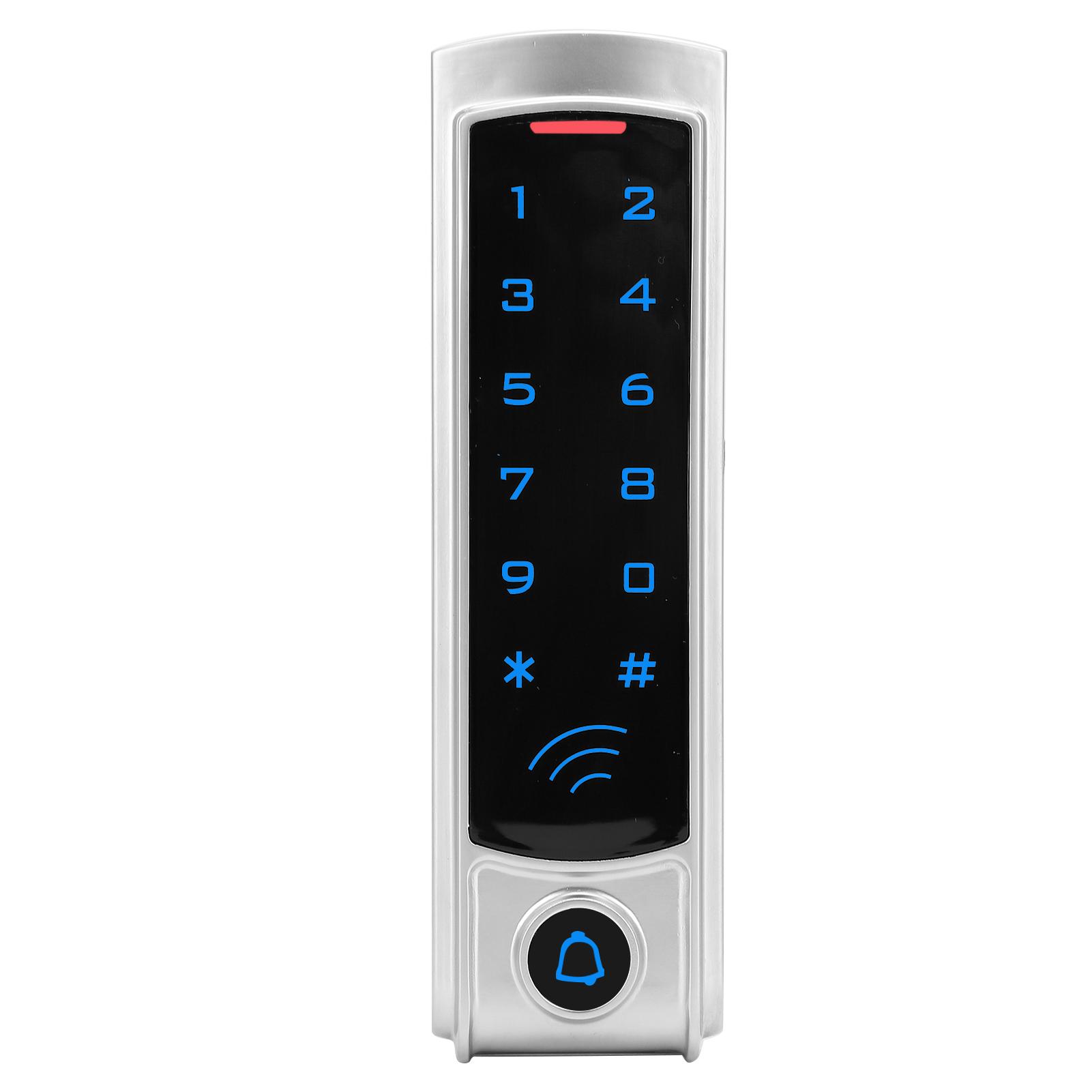 

Door Keypad 13.56MHz RFID Wiegand26 Password Card Reader Access Controller with Backlit Keyboard