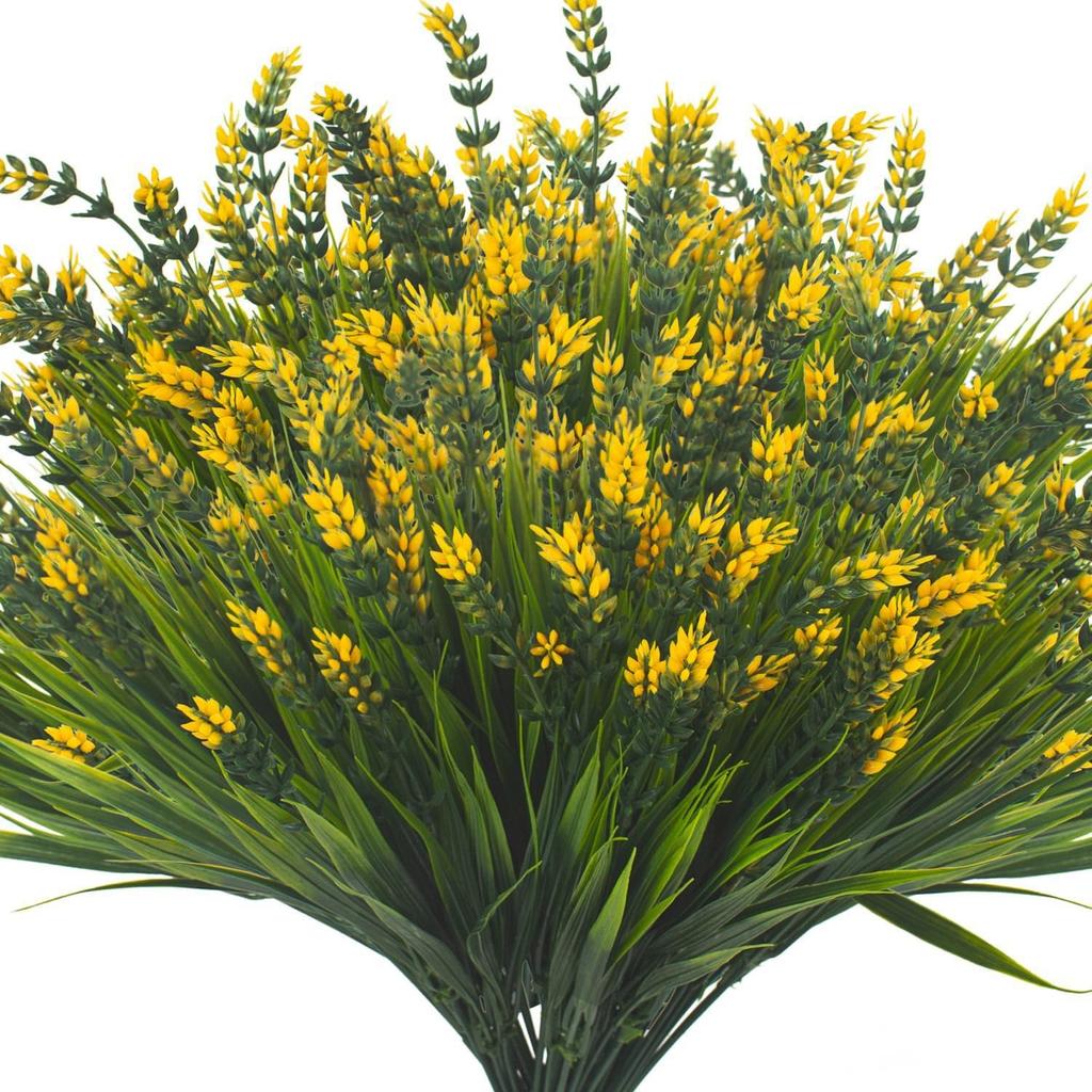 35CM Kunstige Lavendelblomster Falske Planter for Hjemmeromsdekor Hage Bryllup Ekteskapsdekorasjon Utendørs DIY Vasepynt