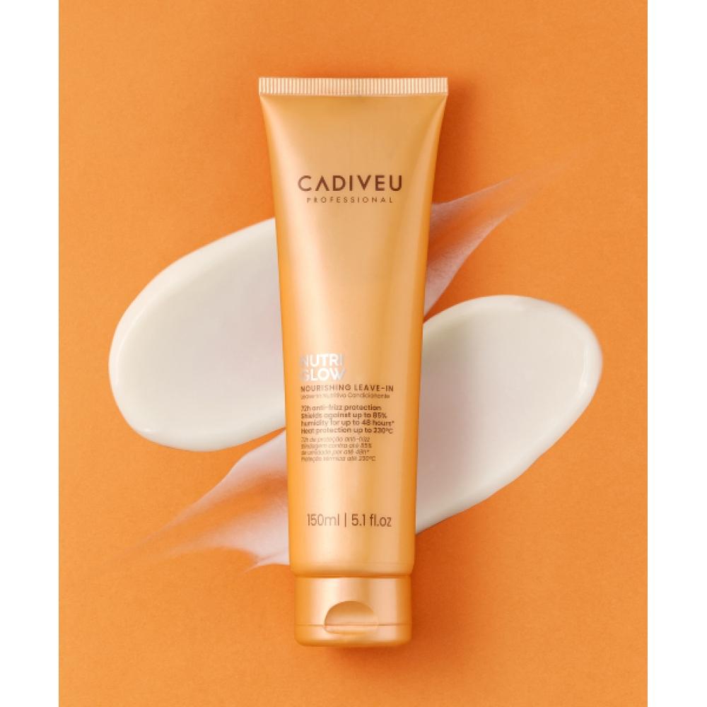 Cadiveu Nutri Glow Leave In 150ml Riparazione Capelli Danneggiati Trattamento Senza Risciacquo