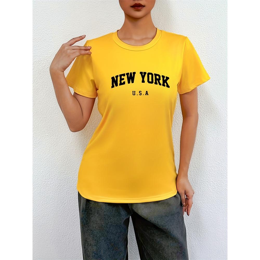 Ladies Casual Short Sleeve Top Heart Printed Ladies Cute Style Short Sleeve T Shirt Summer Home Short Sleeve Ladies T Shirt Tees