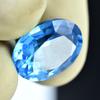 Natural Blue Sapphire Loose Gemstone 10.90 Ct Oval Cut September Birthstone for Gem Collections