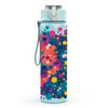 1PC Multicolor Paint Splash 750ml Color Plastic Sports Water Bottle Leakproof Flip Straw Lid Suitable for Sports Office Home Use
