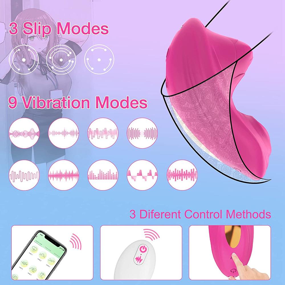 New Bluetooth APP Vibrator Female Wireless Remote Control Wearable Vibrating Eggs Clitoris Stimulator Sex Toys for Women