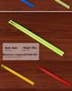 Luminous Colored Maple Wood Drumsticks with Nylon Tips - Beginner Model