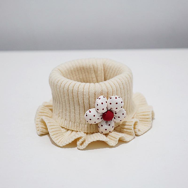 Podzimní zimní pletený dětský nákrčník: Větruvzdorná šála pro dívky a novorozence