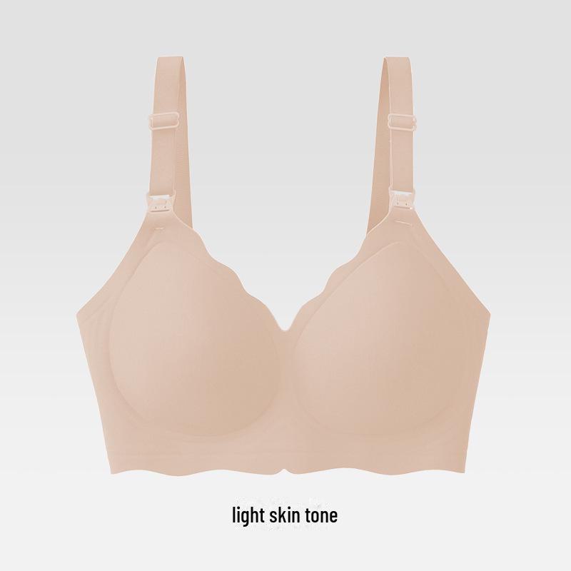 Seamless Summer Nursing Bra: Anti-Sag, Breathable, Thin, Supportive for Pregnant & Postpartum Women