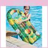 Kids Inflatable Surfboard With Thickened Float Board Handle Water Slide Board Swimming Equipment Flamingo