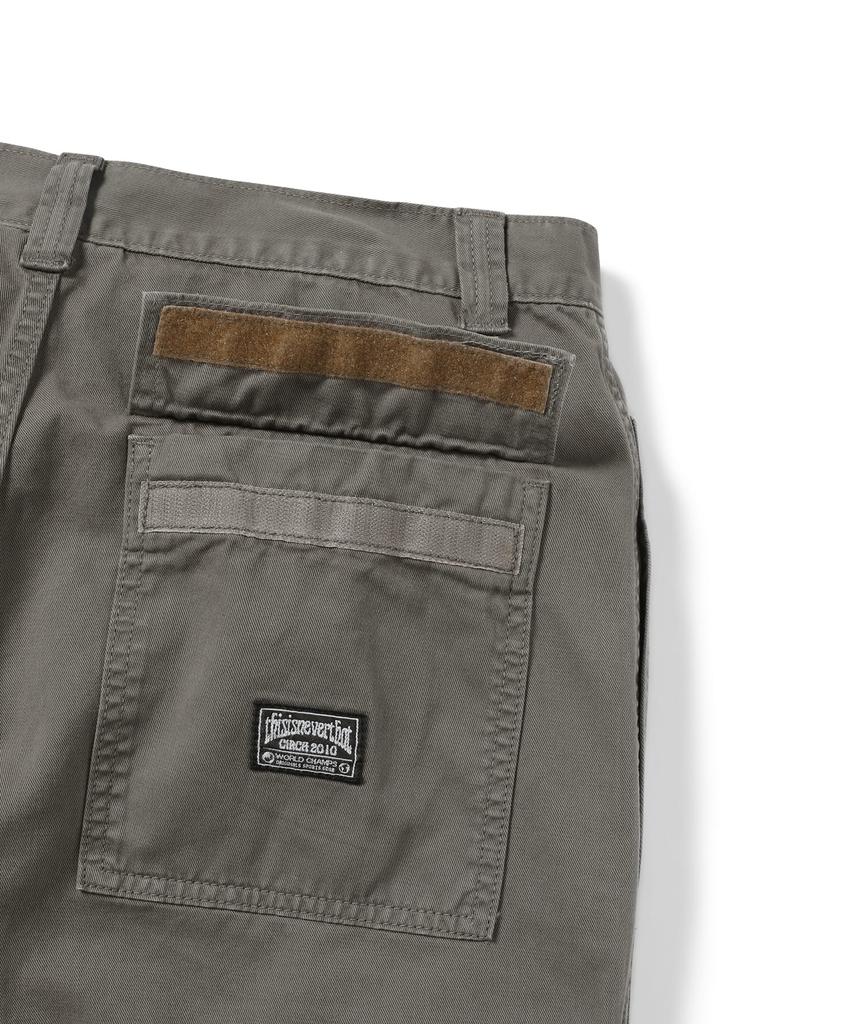 THISISNEVERTHAT Paneled Overdyed Pant Gray
