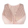 Large Size Bra Front Buckle No Wire Lace Breathable Comfortable Underwear Camisole Bra