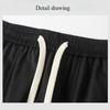 High Street Loose Paratrooper Pants New Wide Leg Pants Men Casual Retro Korean Fashion Drawstring Bell-bottom Hip Hop Trousers