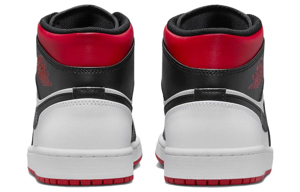 Jordan 1 Mid Gym Red Black Toe DQ8426-106