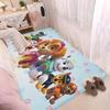 Anime P-Paws-P-PatrolS-Cute Door Mat Washable Non-Slip Living Room Sofa Chairs Area Mat Kitchen Doormat Area Rug