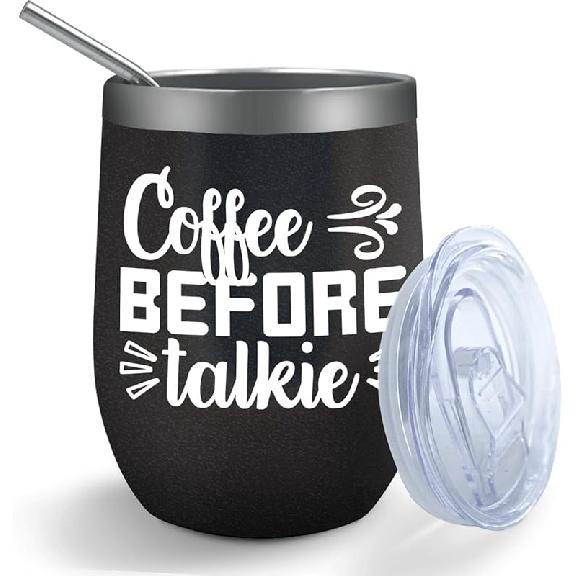 Персонализированный стакан с крышкой и трубочкой Bitch Better Have My Coffee, термостакан, стаканы из нержавеющей стали One Size