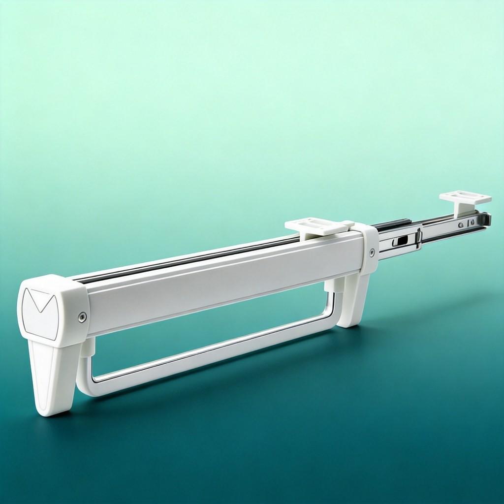 Stainless Steel Closet Sliding Pants Organizer With Aluminum Alloy Frame For Bedroom Use