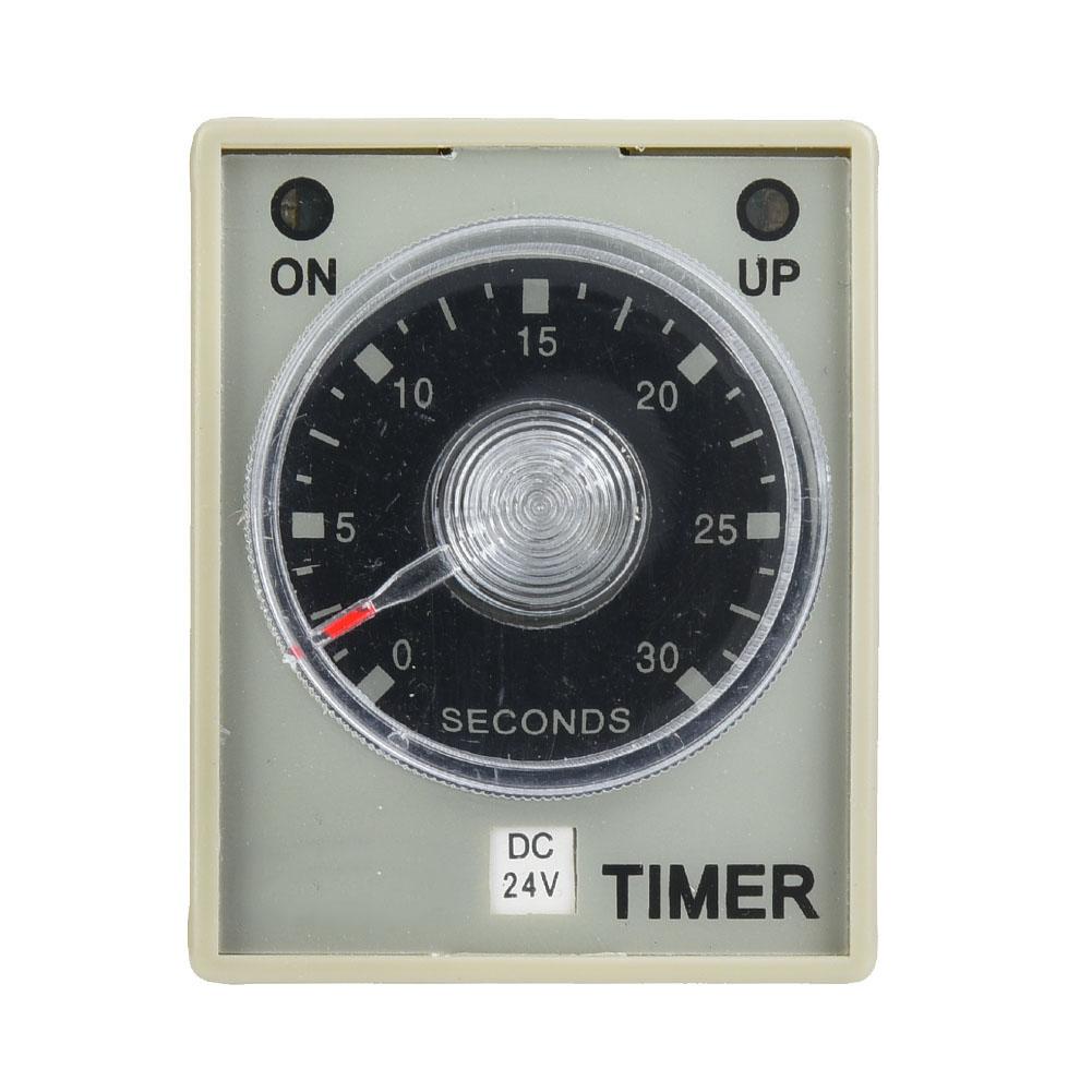 Mechanical Equipment Timer  Time Relay 30S 8 Pins Timer 35mm Din Rail for Industrial Automation System 12V/24V/110V/220V