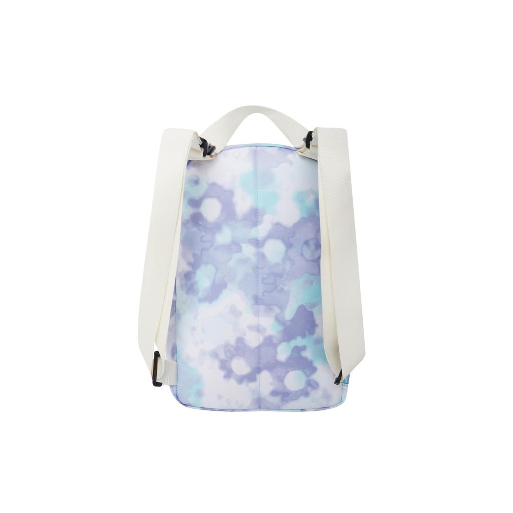 Converse Polyester Students Backpack Regular Unisex Light Blue Purple 10019903-A09