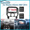 7 Inch 2DIN Car Fascia Radio Panel For Mazda 2 Demio 2007-2014 Frame Kit Install Facia Face Plate