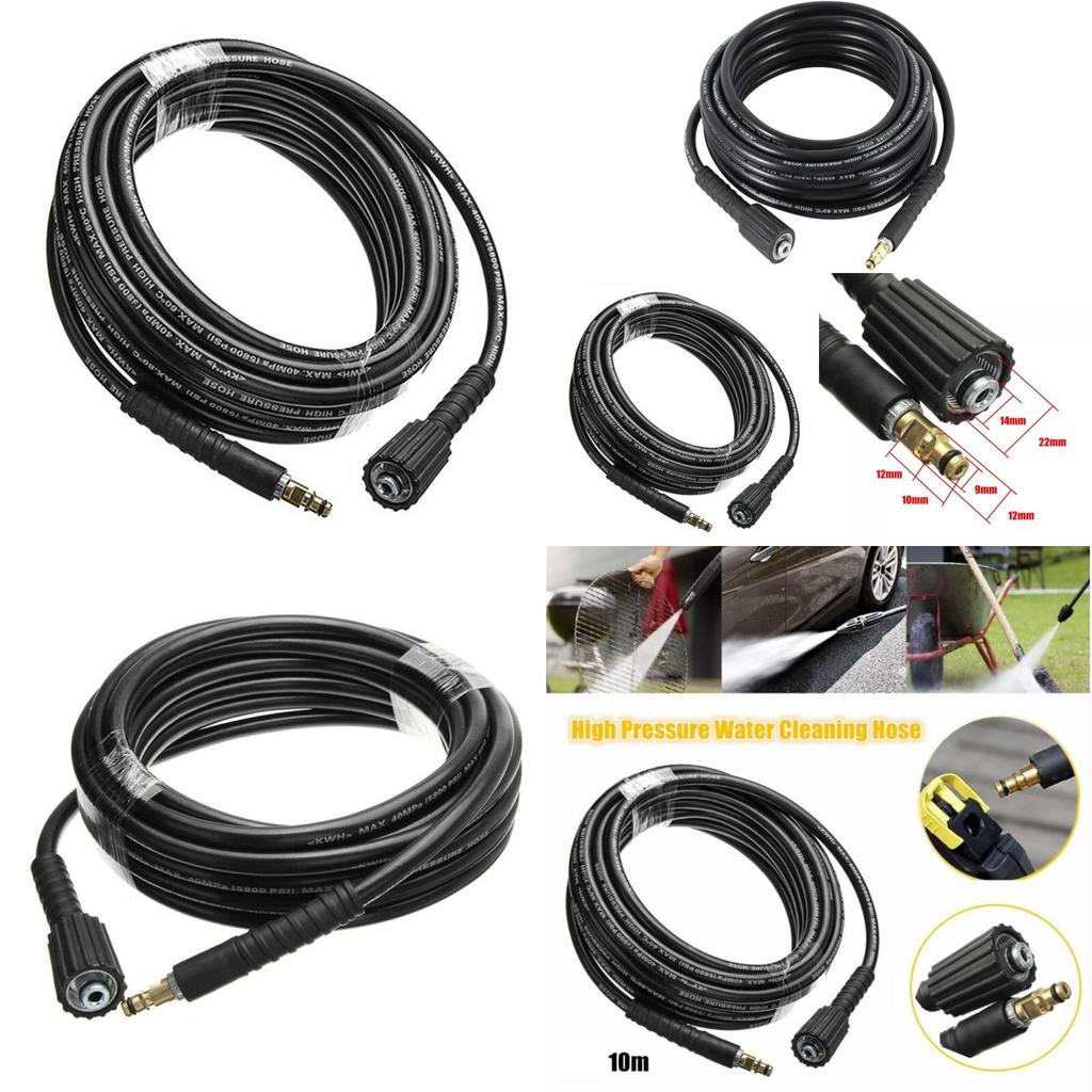 For K2 To K7 High Pressure Washer Hose With Pvc Rubber Material For Car Cleaning And Home Use