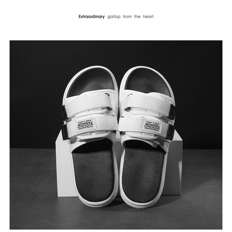 Hausschuhe für Herren, Sommerkleidung, koreanische Version für Paare, rutschfester Strandtrend, coole Hausschuhe im Hongkong-Stil