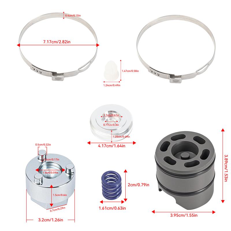 For BMW 1 2 3 4 X1 X3 X4 2011- Steering Rack Repair Tool Kit with Seal Piston Easy Tallation Accessories 32106891974