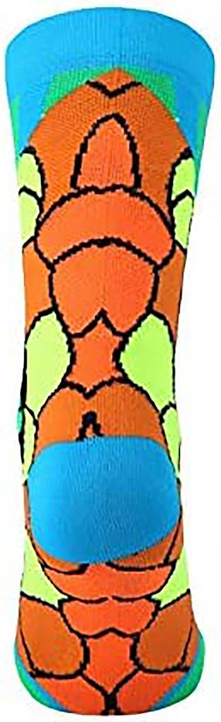 Cinelli POSEIDON ANA BENAROYA Socks in Azzurro/Yellow/Green