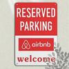 Metal Poster Vintage Parking Sign Wall Decor