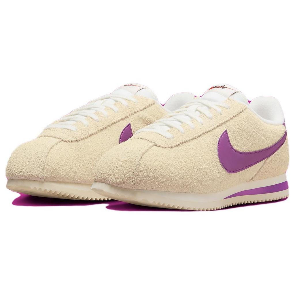 Nike Cortez Vintage Muslin Viotech Women Sneakers Cream Coconut-Milk Black FJ2530-100