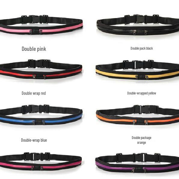 Unisex Waterproof Anti-theft Running & Cycling Waist Bag with Phone Holder