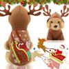 Winter Santa Claus Small Dogs Dog Jacket Christmas Dog Clothes Pet Clothing Puppy Coat