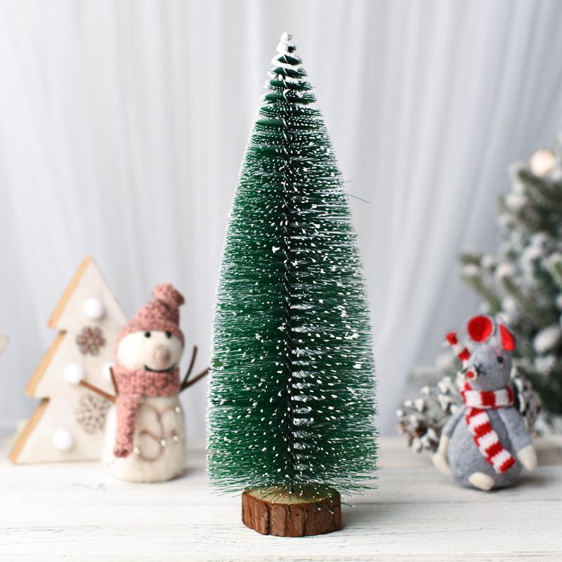 Desktop Cedar Mini Christmas Tree - Festive Display and Gift Decor