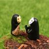 Spirited Away No Face Man Vinyl Action Figure Miyazaki Hayao Anime Model Toys Gift