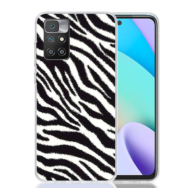 Zebra Stripe Print For Xiaomi Redmi 13C 13 12C 12 14C Phone Case 10 10A 10C 9 9A 9C 9T 8A 8 7A 7 6A 6 Pro K70 K60 K40 K20 S2 10