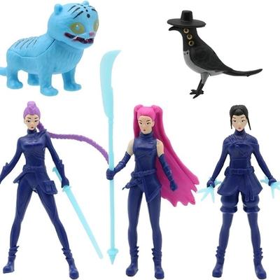 Kpop Demon Figures Toys Collectible Figure Set Dolls Movie Model Toy Desktop Decor for Hunters Merch Fans Gifts