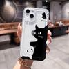 Silicon Cat Case For Samsung A54 5G A53 A52 A34 A33 A32 A24 A23 A22 A14 A13 A12 A05 S23 Ultra S22 Plus S21 S20 FE Fundas Covers