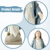 Mary Statue Blessed Mother Sculpture Desk Decoration Hand Painted Religious Gift for Dinning