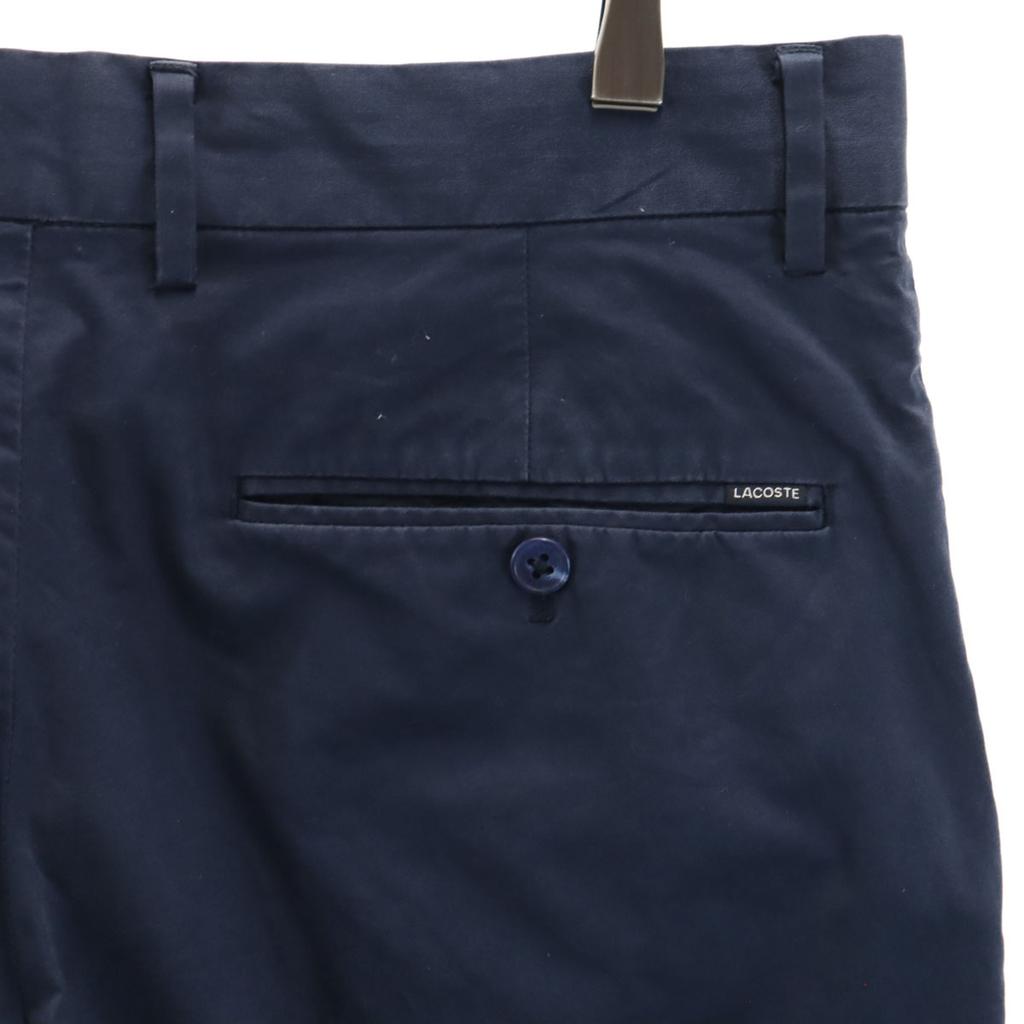 Lacoste SLIM FIT Stretch Cotton Pants 42 Navy Men's Used