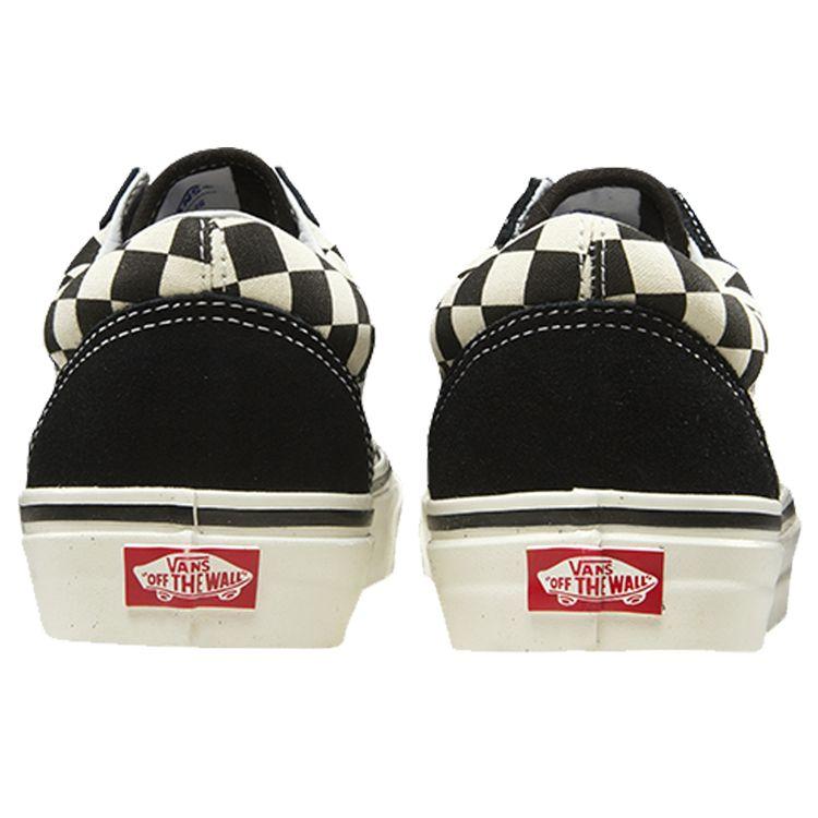 Vans Old Skool 36 DX Anaheim Classic Checkerboard Low Top Sneakers Unisex Black White VN0A38G2OAK