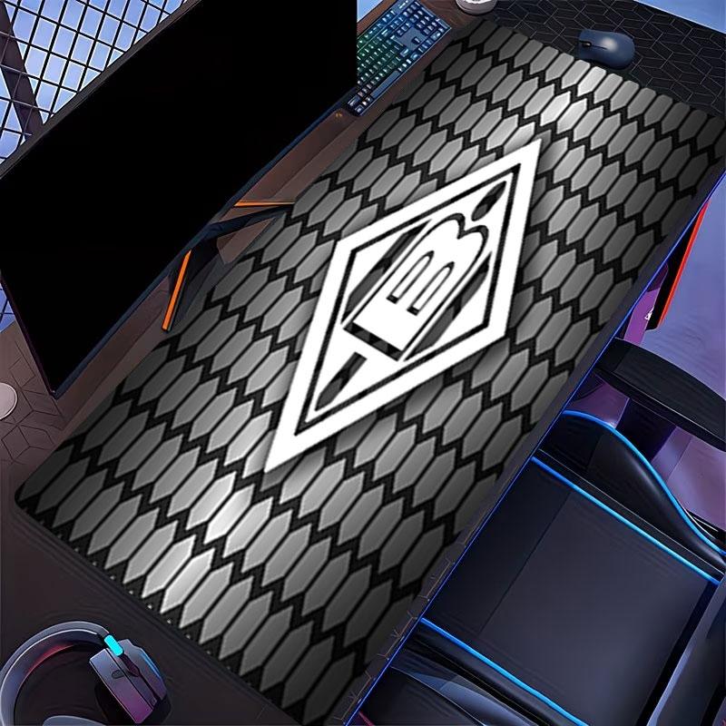 Borussia Mönchengladbach Print Mauspads, für Tastaturablage Laptop PC Matte für Büro Heimgebrauch, Schreibtischdekoration, Perfektes Geburtstagsgeschenk für Gamer