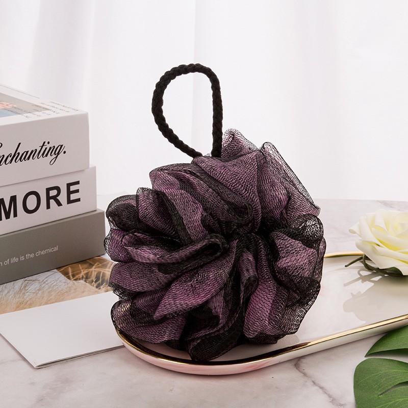 

Charcoal Loofah Sponge, Shower Loofah 60g/PCS - Body Scrubber Loofa Set of 4 - Charcoal Blue, Green, Purple & Red, Bath Sponge for Men and Women 1 Count (Pack of 4)