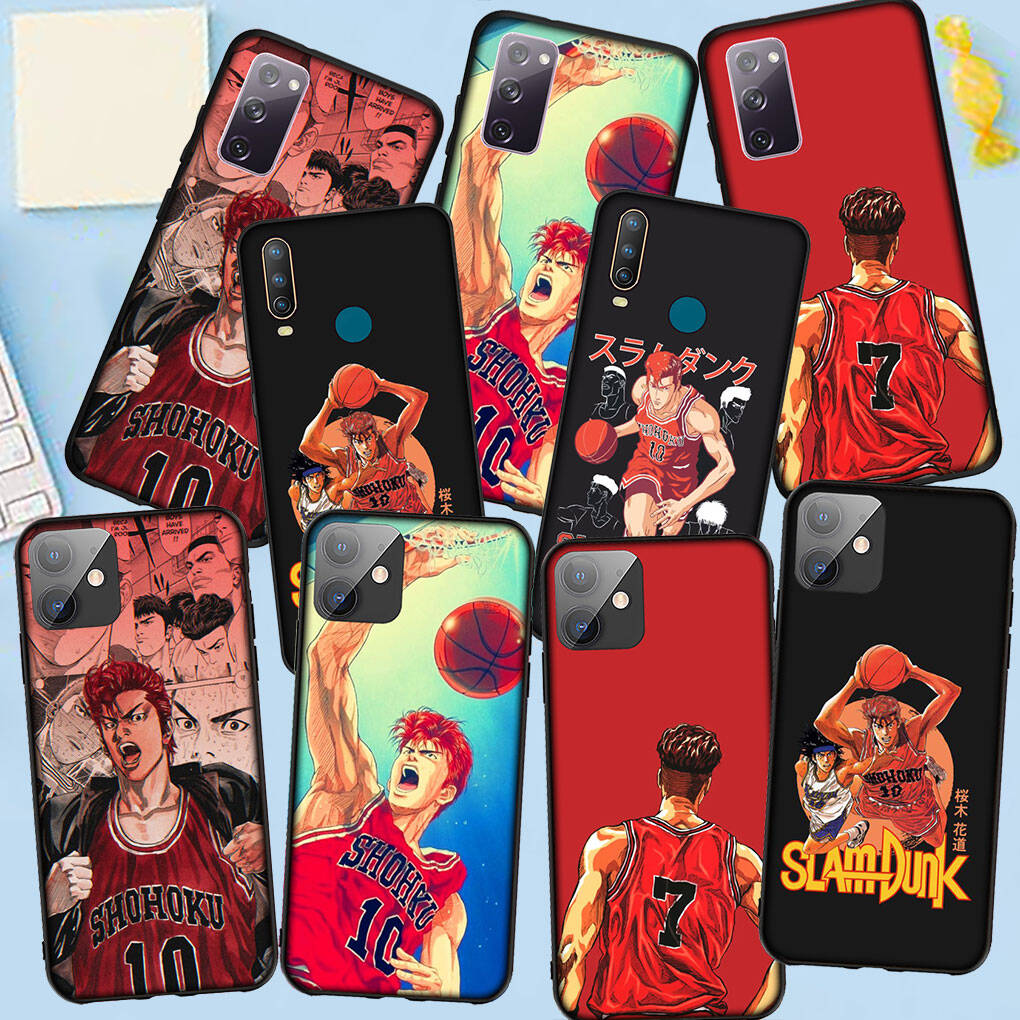 Phone Case for iPhone 17 16 15 Xiaomi Poco F8 F7 X7 X6 M8 C85 C75 C71 Redmi Note 14 13 12 11 Pro Max A3 14C 13C 15C Comics Slam Dunk Basketball Cover