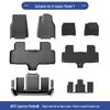 Tesla Model Y 6-Seater TPE Dirt-Resistant Floor Mats with Metal Pedals