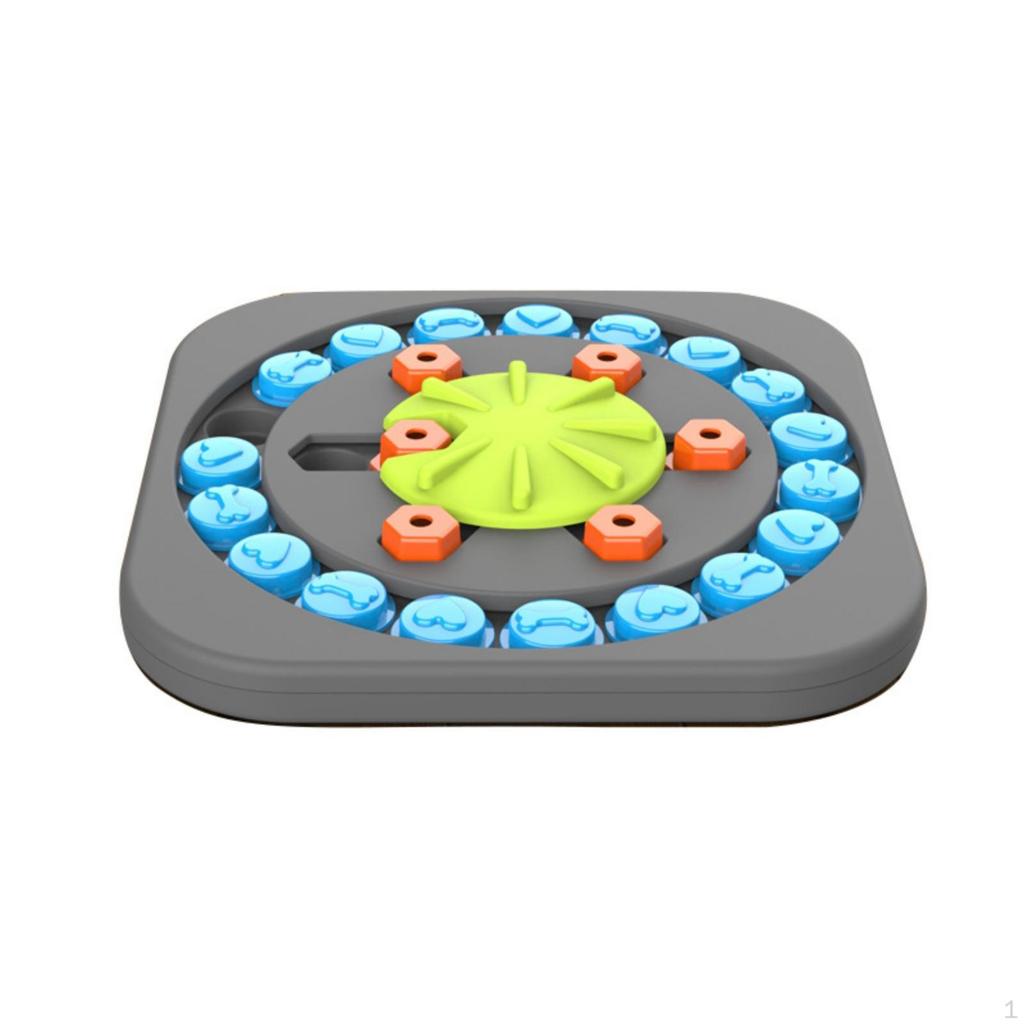 Dog Puzzle Toy with Rotating Wheel Slow Feeding Dogs, Young Home, Indoor