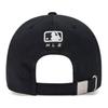 MLB Cotton Baseball Caps Unisex Black Fashion 3ACPV045N-50BKS