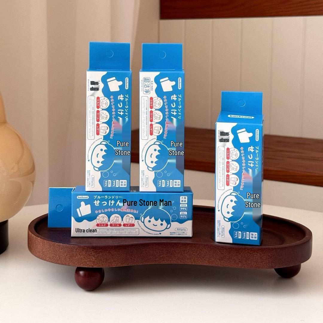 

Authentic Cool Japanese Blue Soap for Bright White Laundry