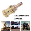 6.5/8mm Car Tire Valve Clip Pump Nozzle Clamp Solid Brass Quick Connect Inflation Connector Car Air Chuck Inflator Pump Adapter