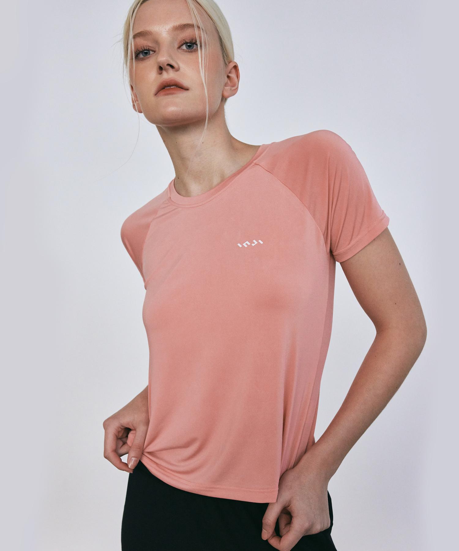 Ingi Active Soft Tech Tee Pink Pink/S