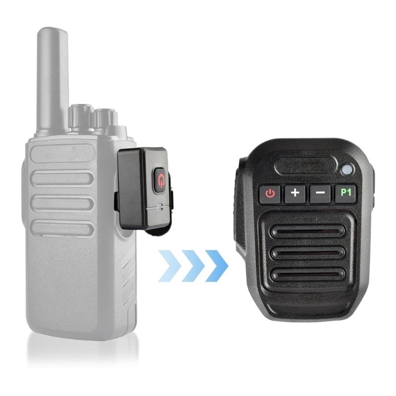 Wireless Speaker Microphone Suitable For Two Way Radios With Long Battery Lifes And Clear Sound Emergency Response Team